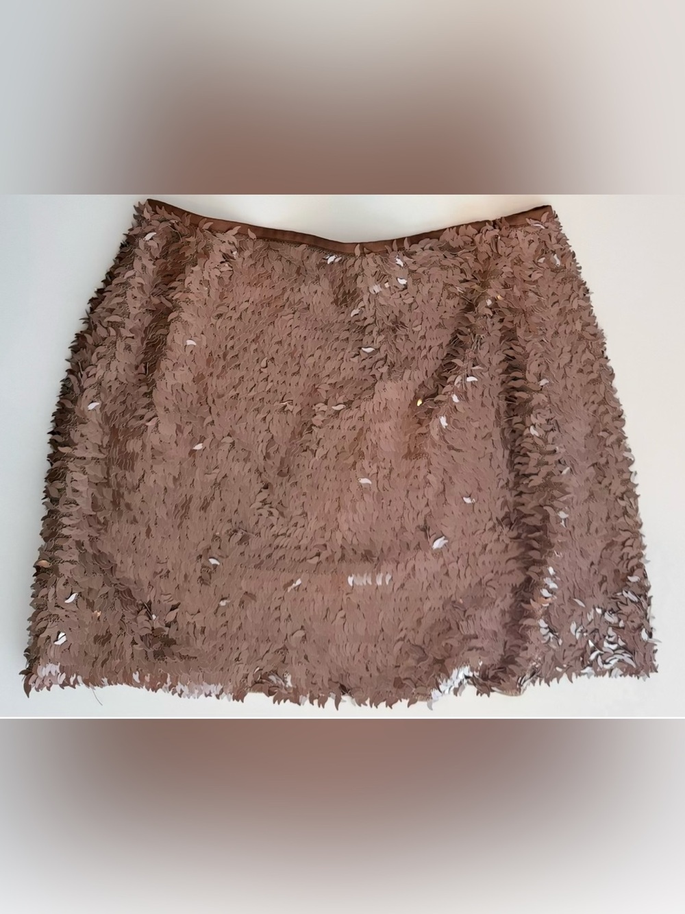 Zara Brown Mini Skirt - Picture 2 of 3